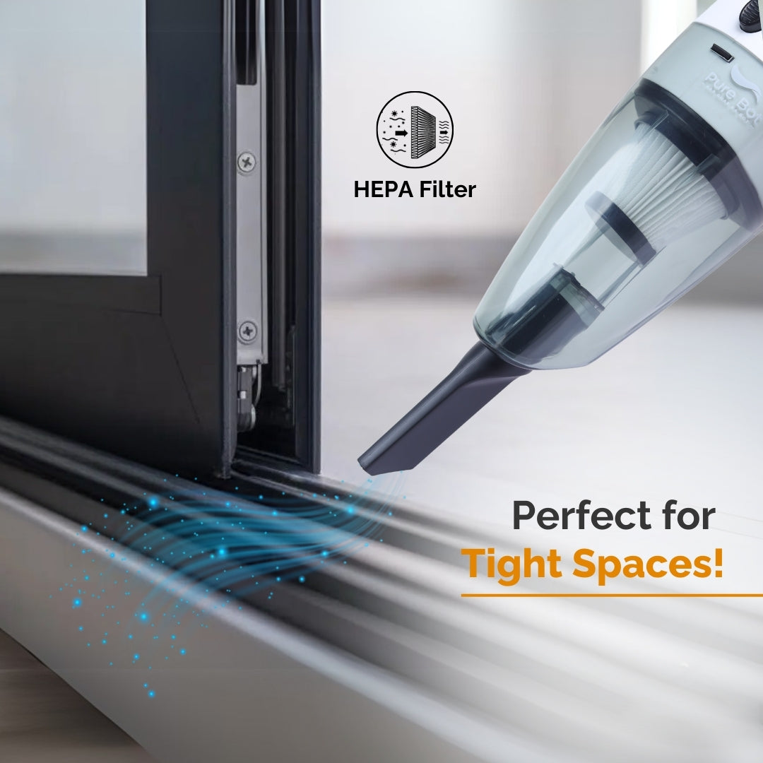 Pure Bot Lstick Neo 800 Watts Handheld Vacuum Cleaner, Lightweight & Durable Body (White)