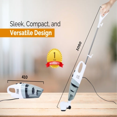 Pure Bot Lstick Neo Plus 800W 2-in-1 Stick Handheld Vacuum Cleaner | 16 kPa Suction, Bagless 0.8L, HEPA Filter, Sofa Car Home Cleaning