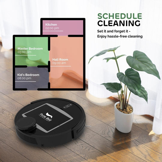 GB Classic C1 2-in-1 Robot Vacuum & Mop | 3000Pa Suction, Lidar Navigation, 5200mAh Battery, App/Alexa/Google Control.