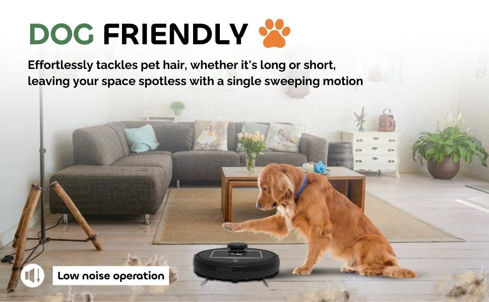 GB Classic C1 2-in-1 Robot Vacuum & Mop | 3000Pa Suction, Lidar Navigation, 5200mAh Battery, App/Alexa/Google Control.