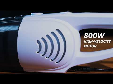Pure Bot Lstick Neo Plus 800W 2-in-1 Stick Handheld Vacuum Cleaner | 17 KPa Suction, Bagless 1 L, HEPA Filter, Sofa Car Home Cleaning